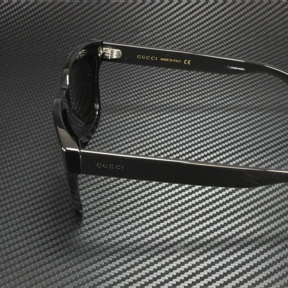 Gucci Men's Black Smoked Fashion Sunglasses